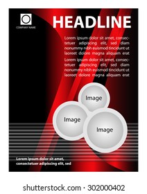 elegant brochure flyer design
