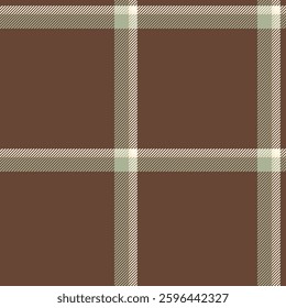 Elegant brown and beige plaid pattern.  Perfect for textile designs, website backgrounds, or autumnal themed projects. This subtle yet sophisticated design evokes feelings of warmth and comfort.