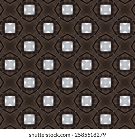 Elegant brown pastel floral seamless design, perfect for wall art, batik, fabric printing, and decorative prints.