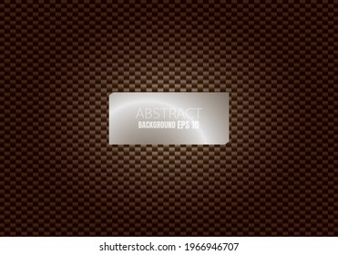 Elegant brown squares background patterns Line, longitudinal, gradient For website background, book cover, advertisement, brochure.