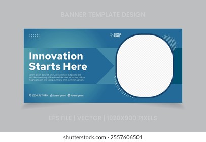 Elegant business banner template with high-resolution visuals, modern layouts, and fully editable features for professional use