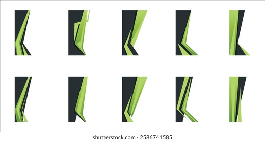 Elegant Business Border Set Vector