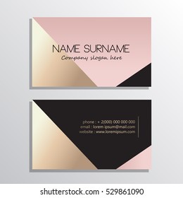 Elegant business card