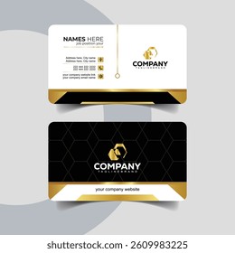 Elegant Business Card Design for Professional Freelancers
