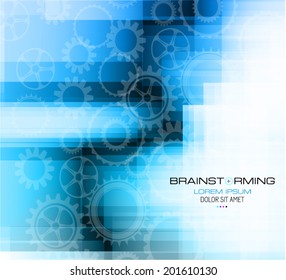 Elegant business card design template - Ideal for corporate card background or modern brochure covers.