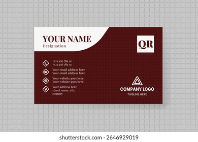 Elegant Business Card Design Template