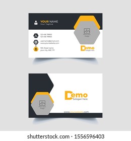 Elegant Business Card With Photo