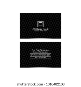 Elegant business card template vector illustration eps 10