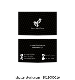 Elegant business card template vector illustration eps 10