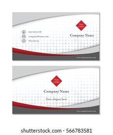 Elegant Business card template vector