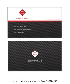 Elegant Business card template vector
