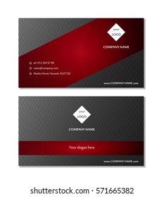 Elegant Business card template vector