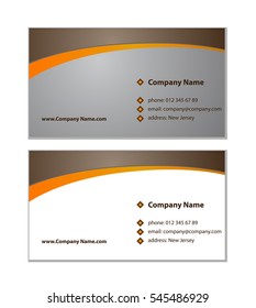 Elegant Business card vector