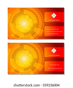 Elegant Business card vector