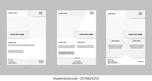 elegant business flyer template to promote your services effectively