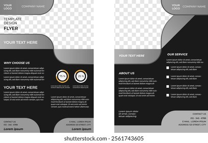 Elegant business flyer template for successful marketing strategies.