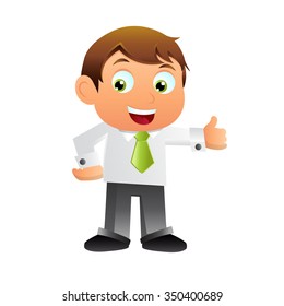  Elegant Business man cartoon character
