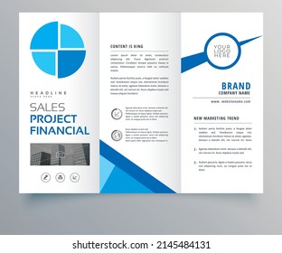 Elegant business trifold brochure design flyer template Corporate, trade business Signboard, Banner, Light box