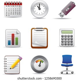 Elegant, Business, vector icon
