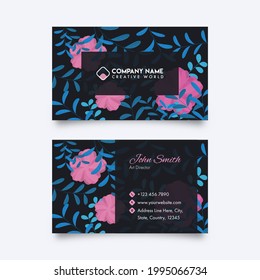 Elegant Business or Visiting Card Template.