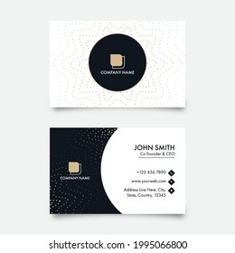 Elegant Business or Visiting Card Template.