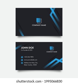 Elegant Business or Visiting Card Template.