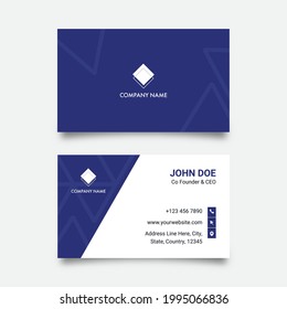 Elegant Business or Visiting Card Template.