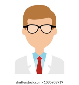 elegant businessman avatar character