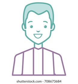 elegant businessman avatar character