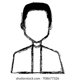 elegant businessman avatar character
