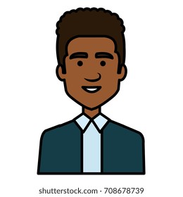 elegant businessman avatar character