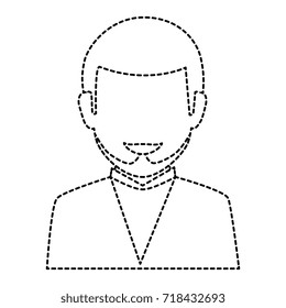 elegant businessman avatar character
