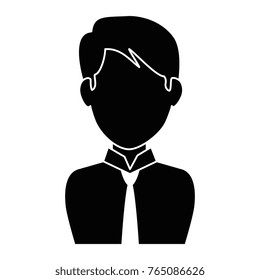 elegant businessman avatar character
