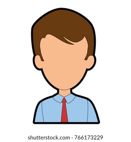 elegant businessman avatar character
