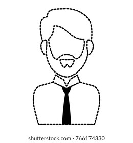 elegant businessman avatar character