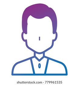 elegant businessman avatar character
