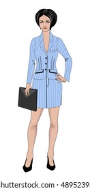 Elegant businesswoman