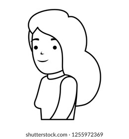 elegant businesswoman avatar character