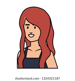 elegant businesswoman avatar character