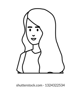 elegant businesswoman avatar character