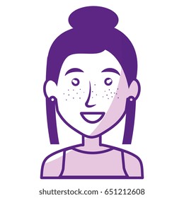 elegant businesswoman avatar character