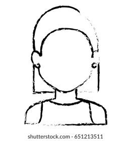 elegant businesswoman avatar character