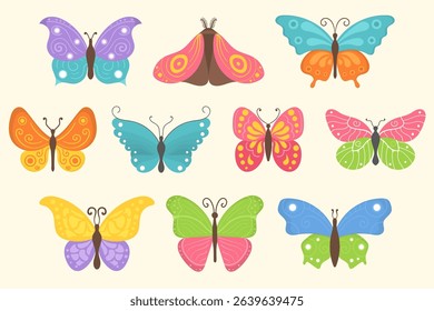Elegant butterfly in flight over spring meadow fauna illustration wildlife graceful wings outdoors bright colorful design garden summer peaceful natural beauty art collection fly

