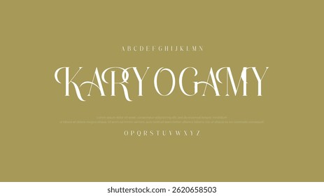 Elegant Calligraphy Script Font. Perfect for Weddings, Invitations and Luxury Branding.