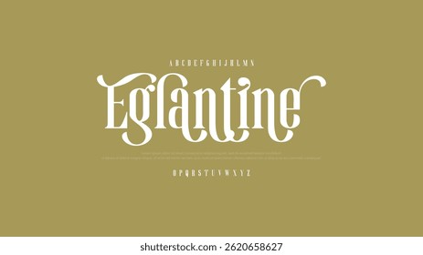 Elegant Calligraphy Script Font. Perfect for Weddings, Invitations and Luxury Branding.