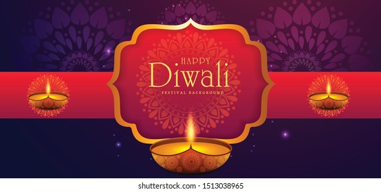 Elegant Card Design Traditional Indian Festival Stock Vector (Royalty ...