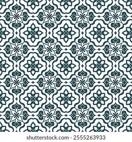 Elegant ceramic patchwork tile featuring Islamic, Indian, and Arabic patterns inspired by Majolica pottery and the rich heritage of Portuguese-Spanish azulejo designs.