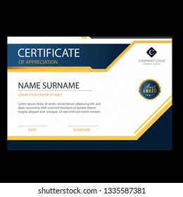 Elegant Certificate Design