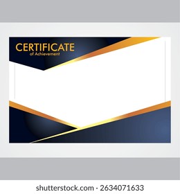 Elegant certificate design graphic. Suitable for design, certificate, background, banner, etc.