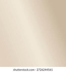 Elegante fondo de gradiente diagonal de color champán y bronceado con textura metálica suave para una marca de gama alta.